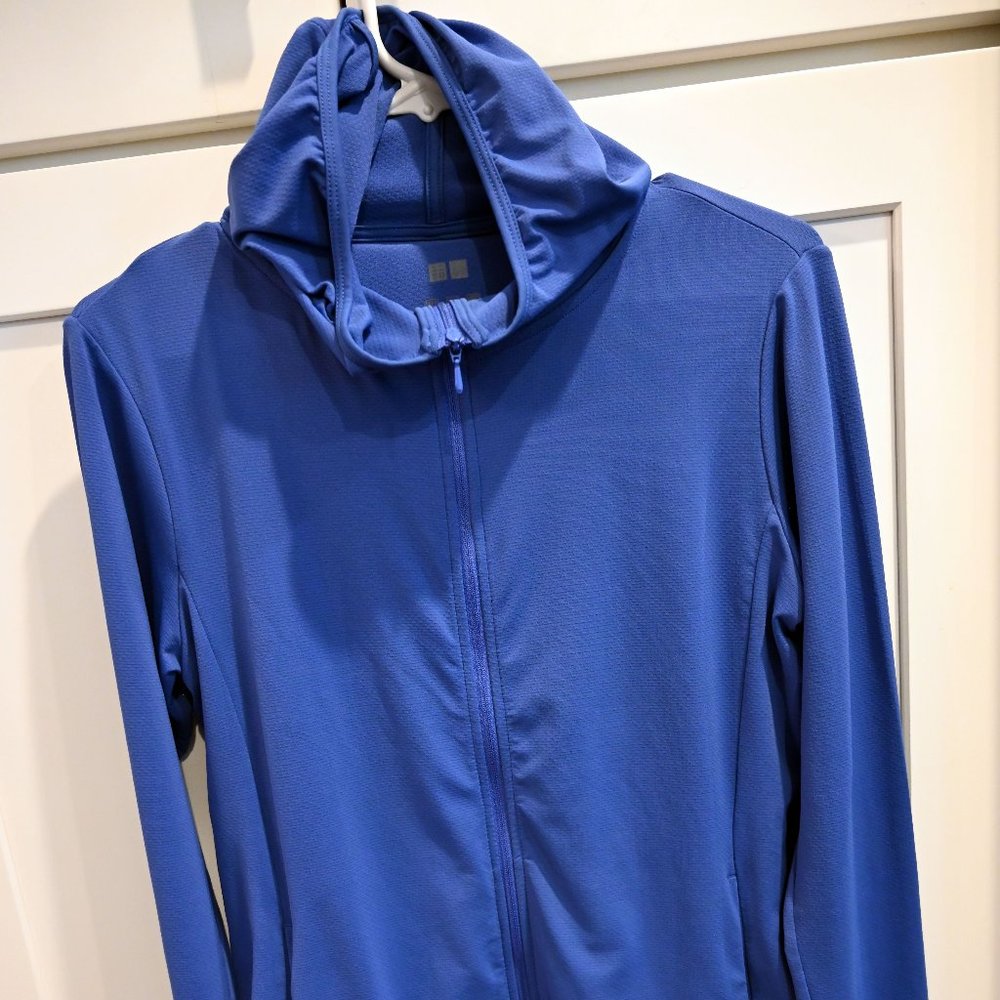 Uniqlo AIRism Mesh UV Protection Full-Zip Hoodie